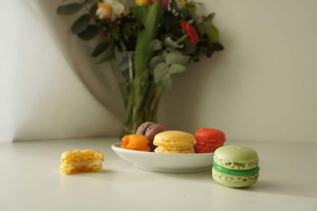 verschiedene Macarons