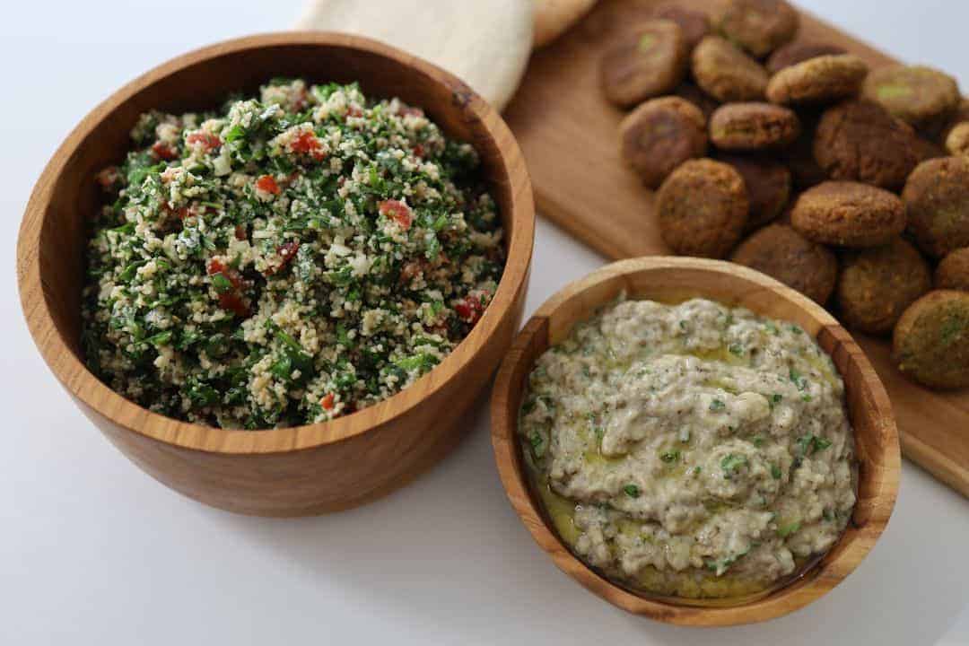 Babaghanoush, Tabouleh