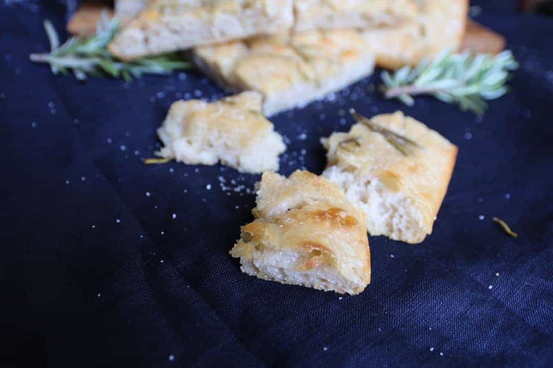 Focaccia Stückchen